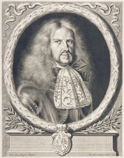 Ludwig VI (1630-1678), landgrave de Hesse-Darmstadt 1661-1678 - Bartholomäus Kilian